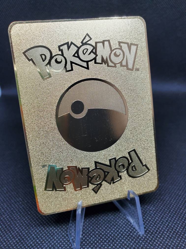 Pikachu on the Ball Promo Custom Textured Metal Pokemon Card - Etsy