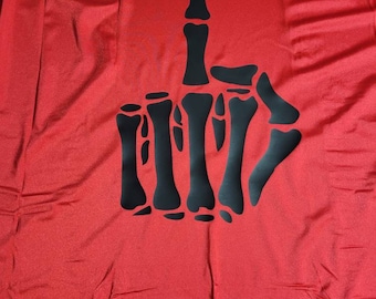 Sugar Skull, Skelton middle finger, Jolly Roger 'More Shade'