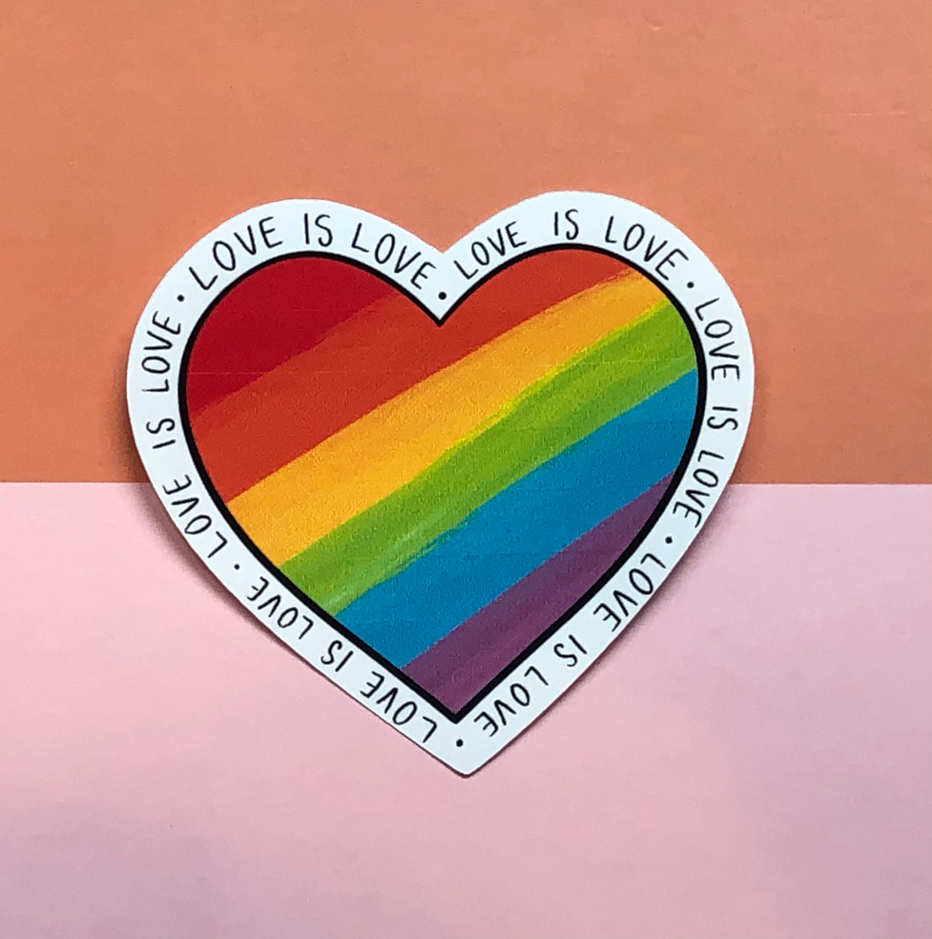 Love is Love Sticker Etsy