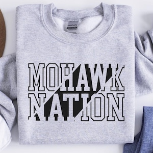 Mohawk Nation SVG, PNG, dxf, jpg, eps, Mohawks Shirt Sublimation, Mohawks School Mascot Cricut, Mohawks Team Spirit Sweatshirt