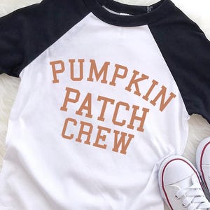 Pumpkin Patch Crew PNG SVG, Fall Family Matching Shirt Design, Autumn Gift, Pumpkin Season Sublimation Digital Download