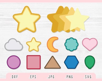 Download 3d Shapes Svg Etsy