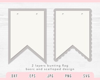 Flag Banner Template Etsy