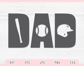 Download Baseball Father Svg Etsy