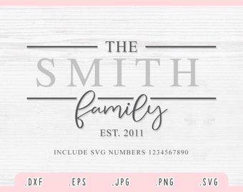 Download Family Name Svg Etsy