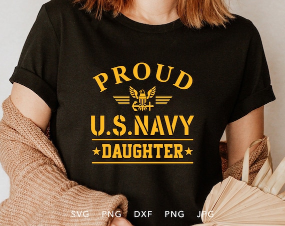 Proud Daughter Of A U.S. Navy Veteran T Shirt Gift Proud Daughter Of A U.S. Navy Veteran T Shirt Gift