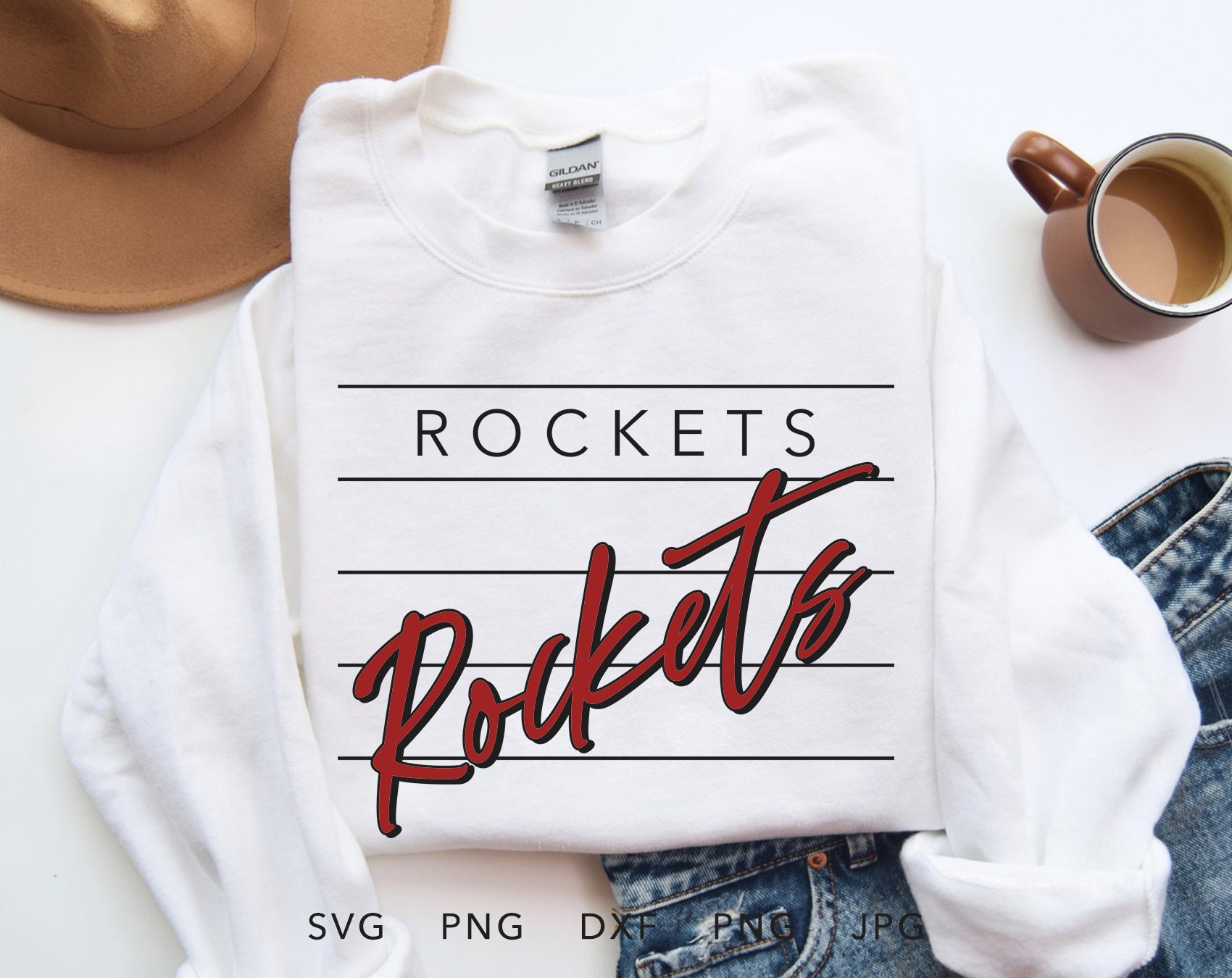 Anna Rockets Svg Rockets SVG, PNG, Dxf, Jpg, Eps, Trendy Rockets Sport Shirt Sublimation ...