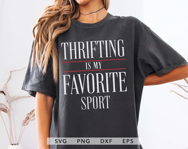 Thrift queen PNG SVG for Cricut and Silhouette projects