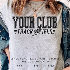 Track and Field SVG,Dxf,Jpg, Png, Eps, Track and Field Template Svg, Athletic Cut File Cricut, Running Shirt Svg, Custom Athletic Svg