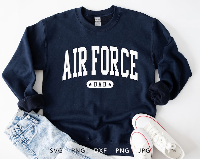 Air Force Dad SVG, PNG, DXF, Jpg, Eps, Trendy Soldier Home Coming ...