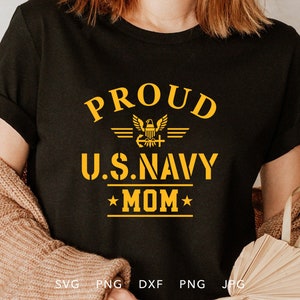Proud Navy Mom Iron On, Proud Navy Mom Shirt, DIY Navy Family Matching Shirt, My Favorite Soldier Call Me Mom, Soldier Homecoming Gift, Proud Military Family Shirt Design, Navy Mom POD Design File