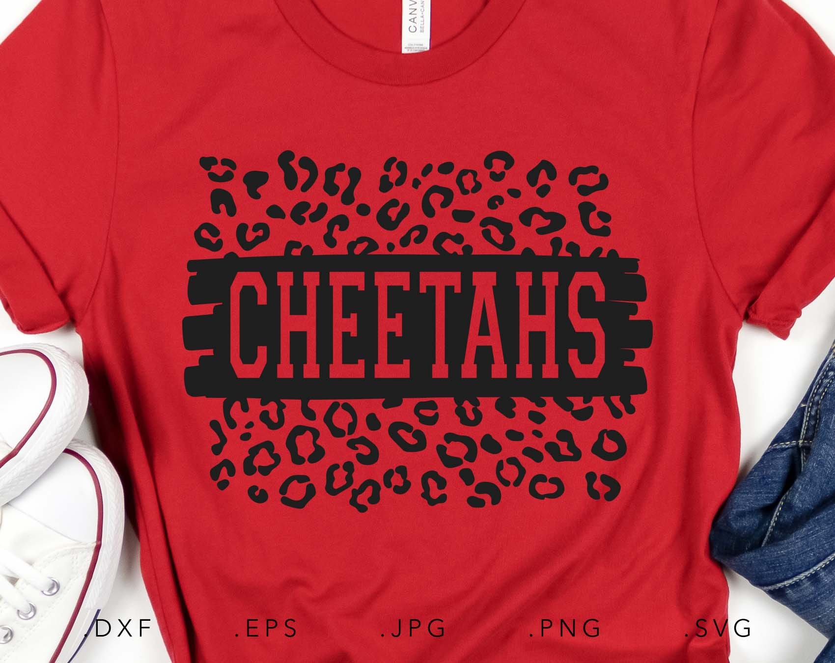 School Spirit Shirt Leopard Print - Etsy