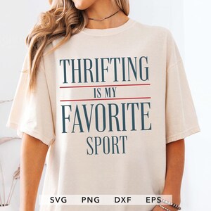 Retro thrifting vibes digital download shirt design