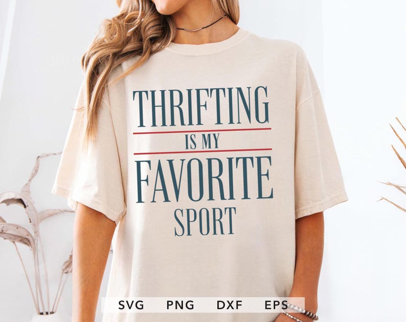 Retro thrifting vibes digital download shirt design