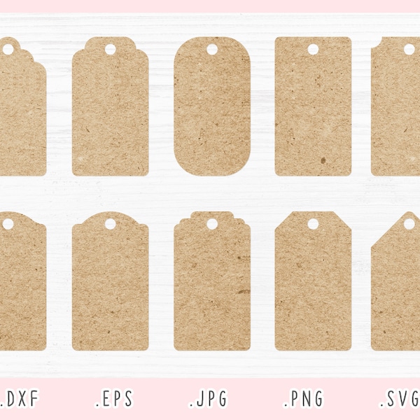 Label SVG, Hang Tag Svg, Price Tag SVG, Label Clipart, Tag Vector, Tag Cut File for Cricut, Tag Svg Bundle, Gift Tag Svg, Tag DXF, Tag Eps