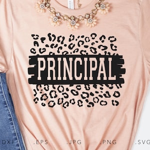 Léopard principal SVG, DXF, Jpg, Png, Eps, léopard principal fichiers coupe Cricut Silhouette, Svg principal, Svg école, retour à l'école Svg