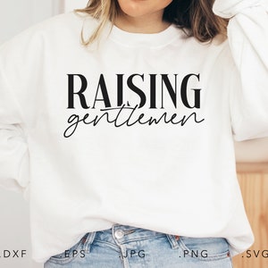 Het opvoeden van heren SVG, DXF, Jpg, Png, Eps, moeder SVG, moeder gesneden bestand Cricut silhouet, Boy Mama SVG, moeder leven SVG, moeder van jongens SVG, jongens SVG