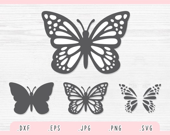 Download Butterfly Svg Butterfly Dxf Eps Stacked Butterfly Svg 3d Etsy SVG, PNG, EPS, DXF File