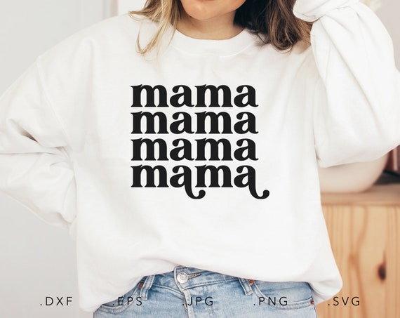 Mama SVG Dxf Jpg Png Eps Mama Cut File Cricut Silhouette - Etsy