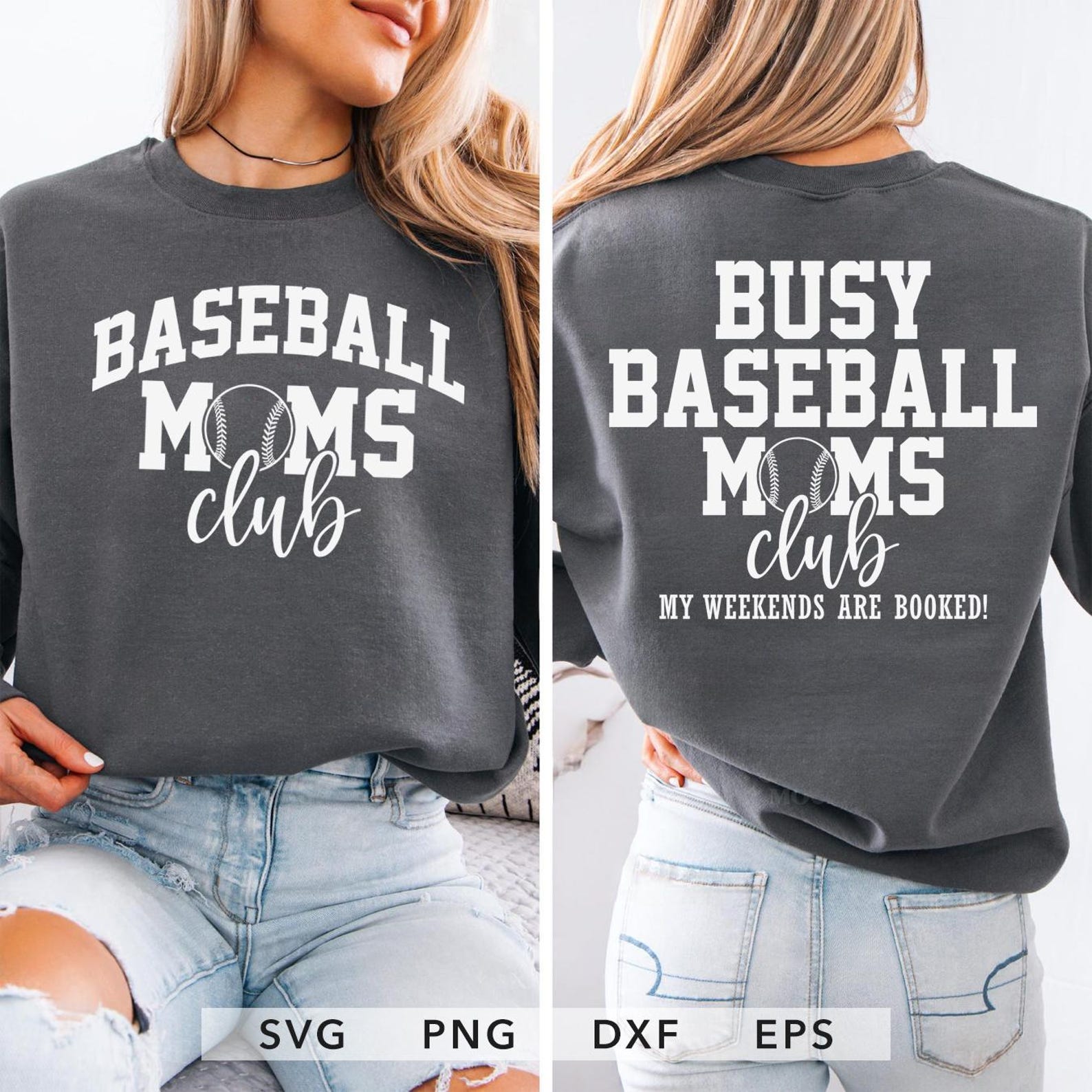 Busy Baseball Moms Club SVG, PNG, Baseball Mama Cricut Cut File ...