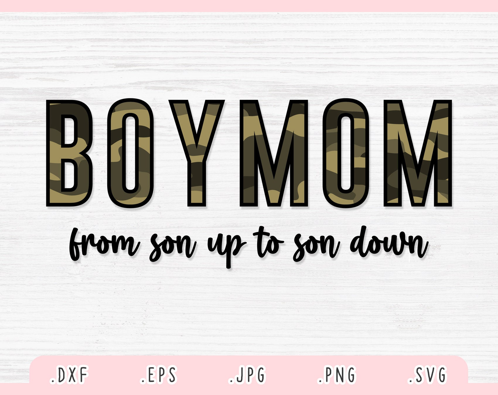 Boy Mom SVG Dxf Jpg Png Eps Boy Mama Svg Mom of Boys Etsy