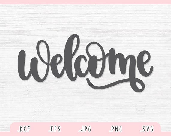 Welcome Back Svg, Welcome Back Prints Clipart Decal, Welcome Back Cricut,  Silhouette Cameo,welcome Back Sticker, Calligraphy Svg 