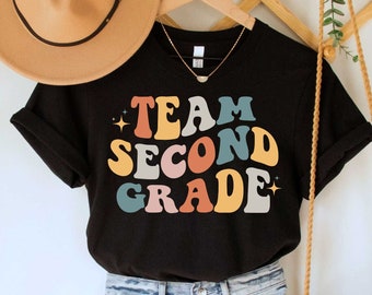 Team Second Grade Funny Back To School Shirt, 2nd Grade Shirt, Funny Teacher Tee, Teacher Gifts, Teacher Life, Teacher Appreciation