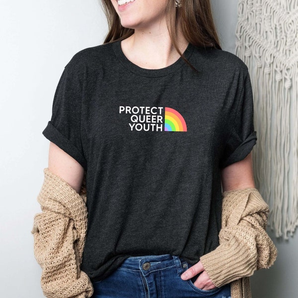 Protect Queer Youth Shirt, LGBTQ Rights T-Shirt, Queer Pride Shirt, Support Queer Shirt, LGBTQ Pride T-Shirt