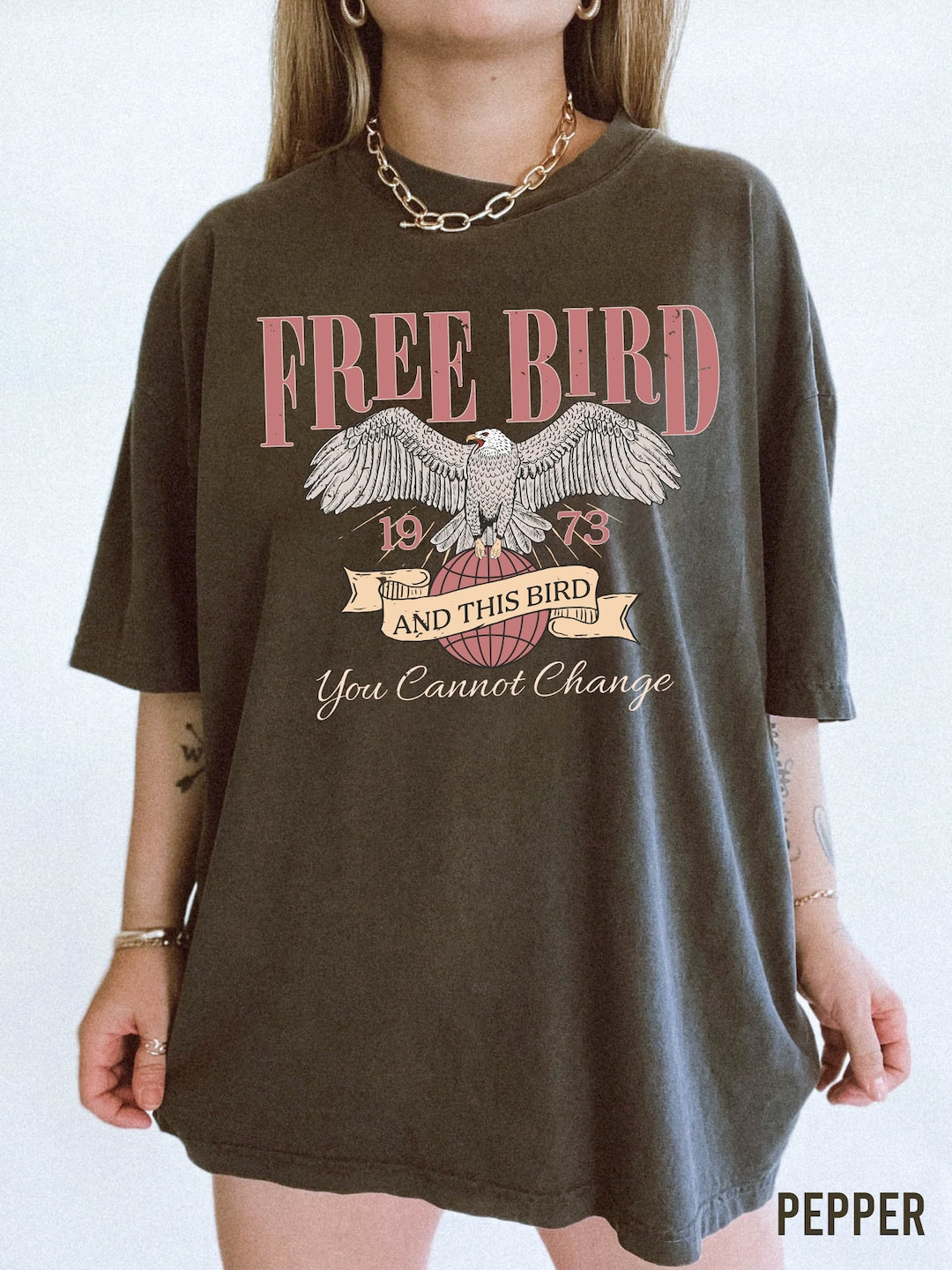 Free Bird Shirt Old School Band T shirt Retro Music Shirt Rock Band