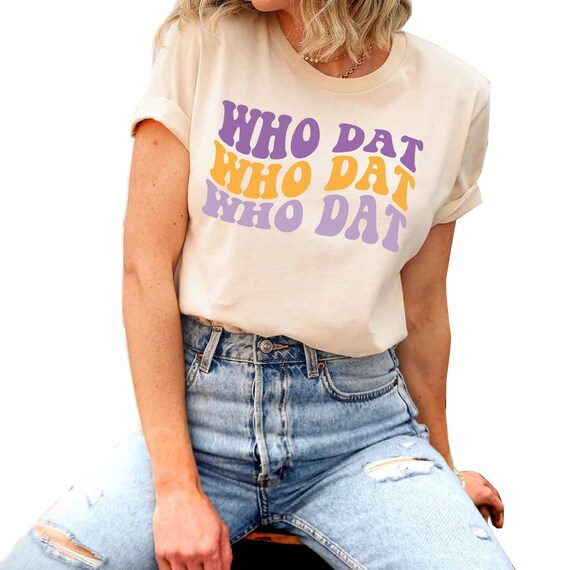 Who dat cheap womens shirt