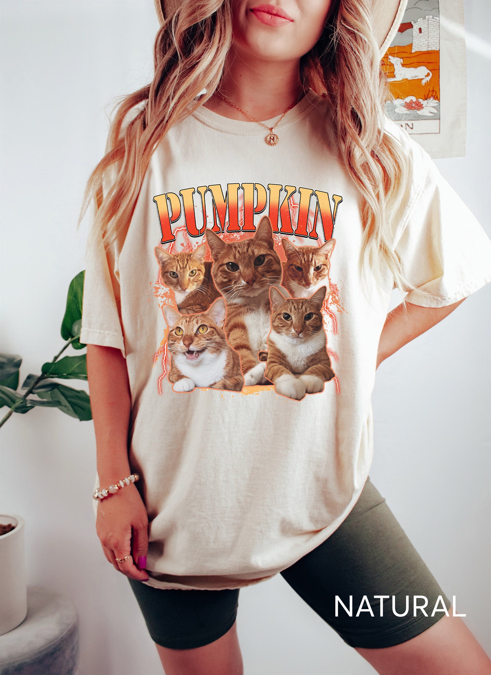 Custom Pet Shirt with Pet Photo and Name Custom Bootleg