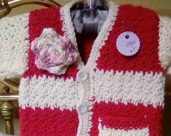 Child's crochet sweater