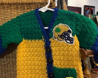 Notre Dame Cardigan Sweater (12m)
