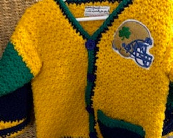 Notre Dame Cardigan Sweater (s18 mos)