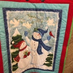 Quilt-Snowmen