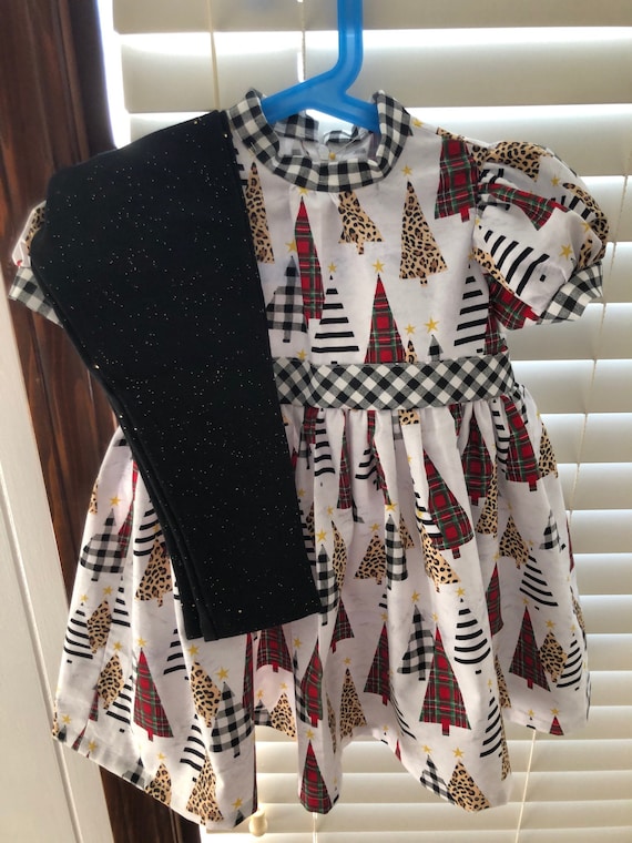 Christmas Dress with Leggings