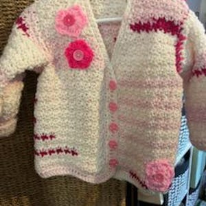 Girls Cardigan Sweater (s 2)
