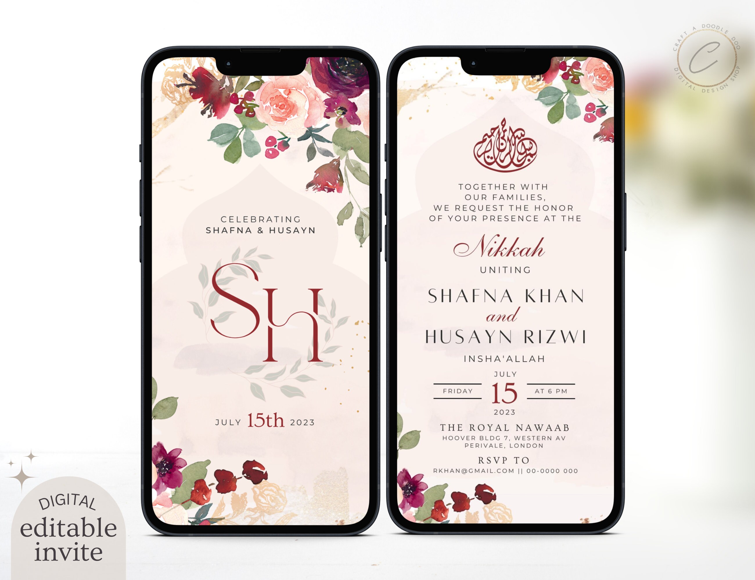 Wedding Invitation Pakistan - Etsy