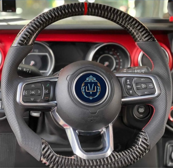 Carbon Fiber Steering Wheel for 2018 Jeep Wrangler JL/JLU/JT - Etsy