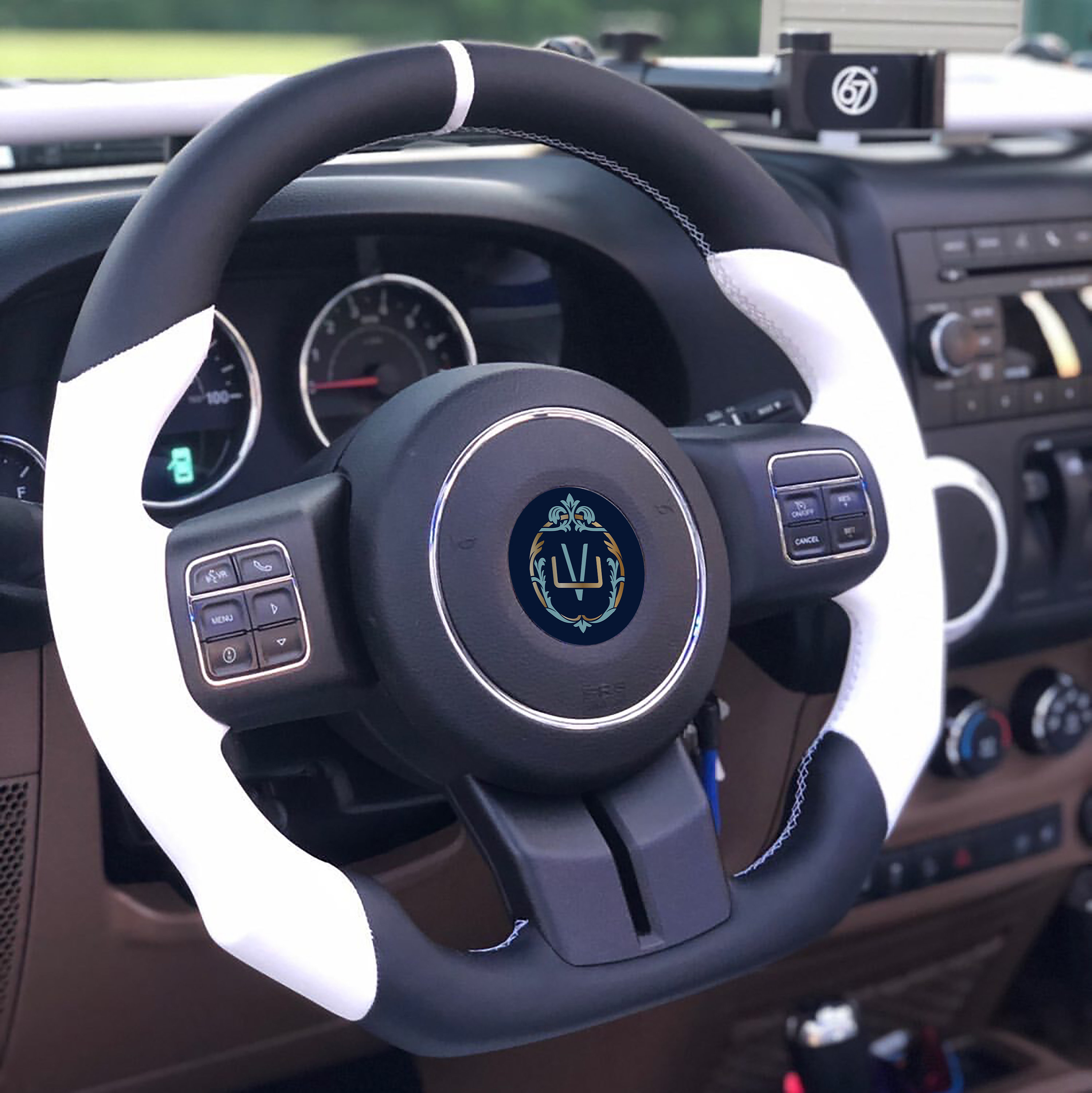 All Leather Steering Wheel 2012-2018 Jeep Wrangler JK/JKU - Etsy