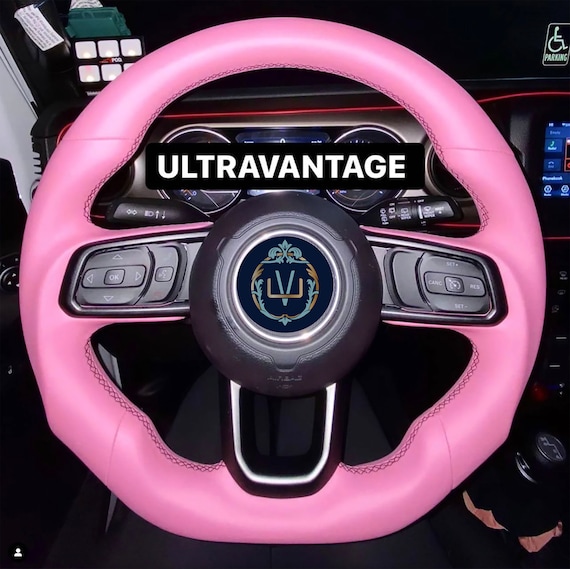 All Leather Steering Wheel for 2018 Jeep Wrangler JL/JLU/JT - Etsy