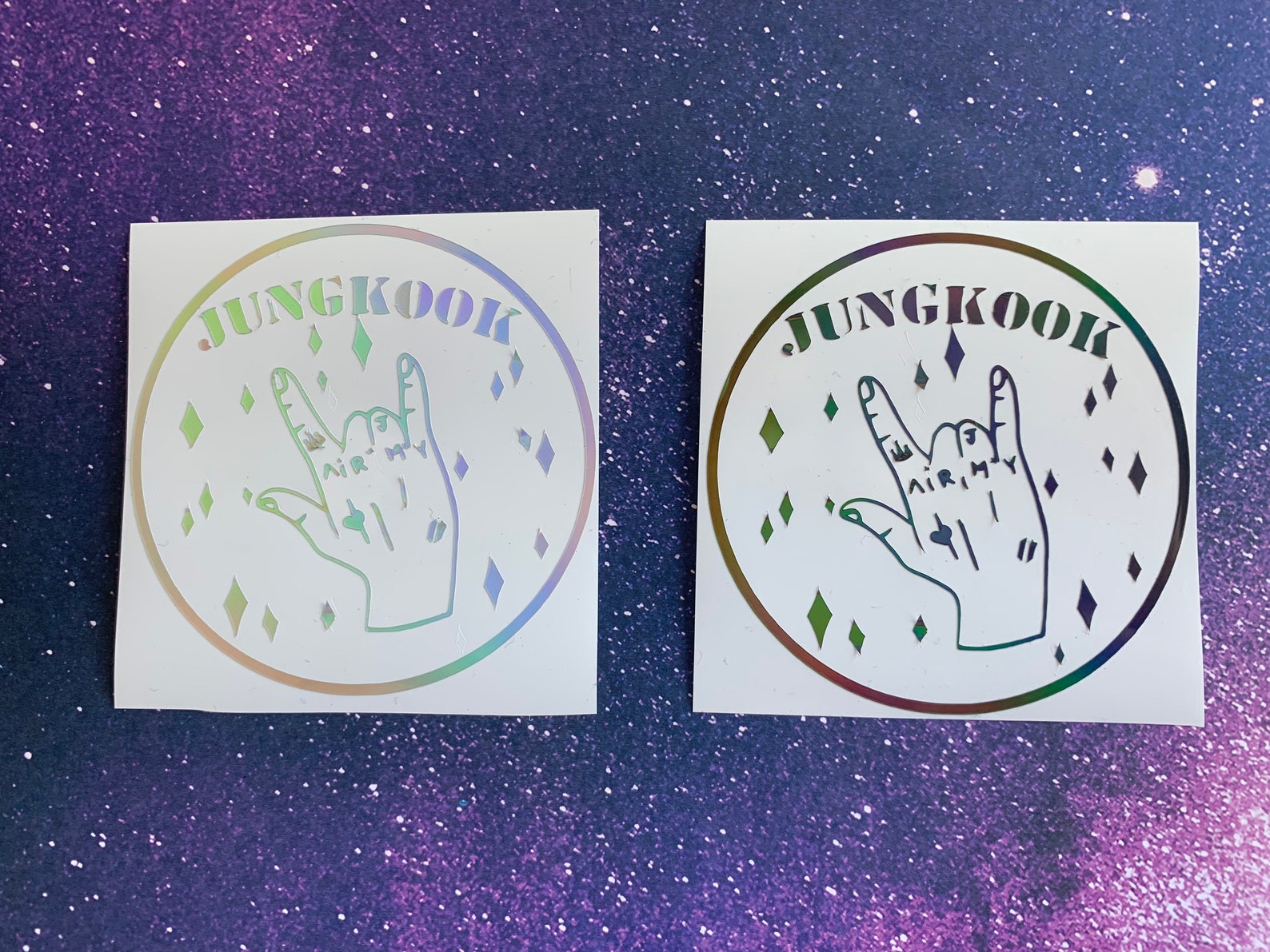 BTS ARMY Kpop Holographic Vinyl Decals Etsy bts-army-kpop-holographic-vinyl-decals-etsy