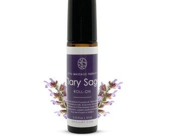 Premium Clary Sage Essential Oil Roll On