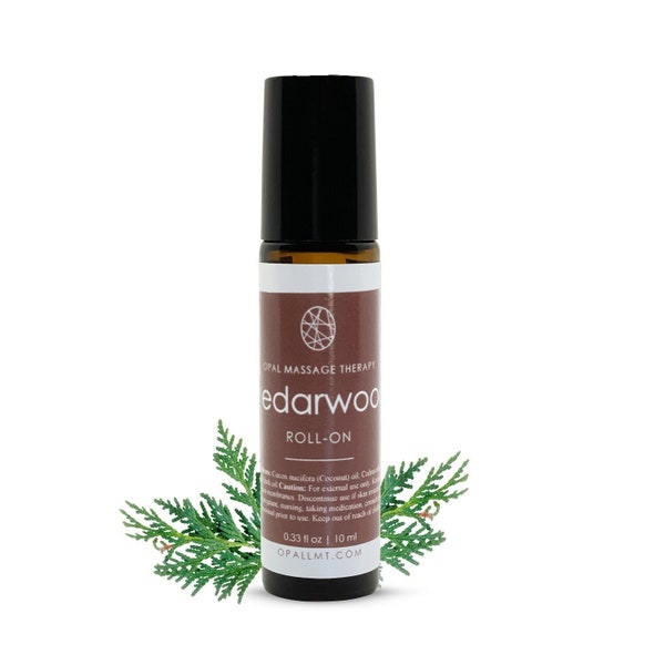 Premium Cedarwood Essential Oil Roll On