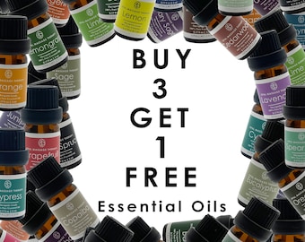 Premium Natural Essential Oils - BUY 3 GET 1 FREE