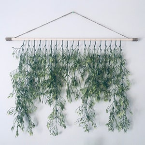 Boho decor, weeping willow wall hanging