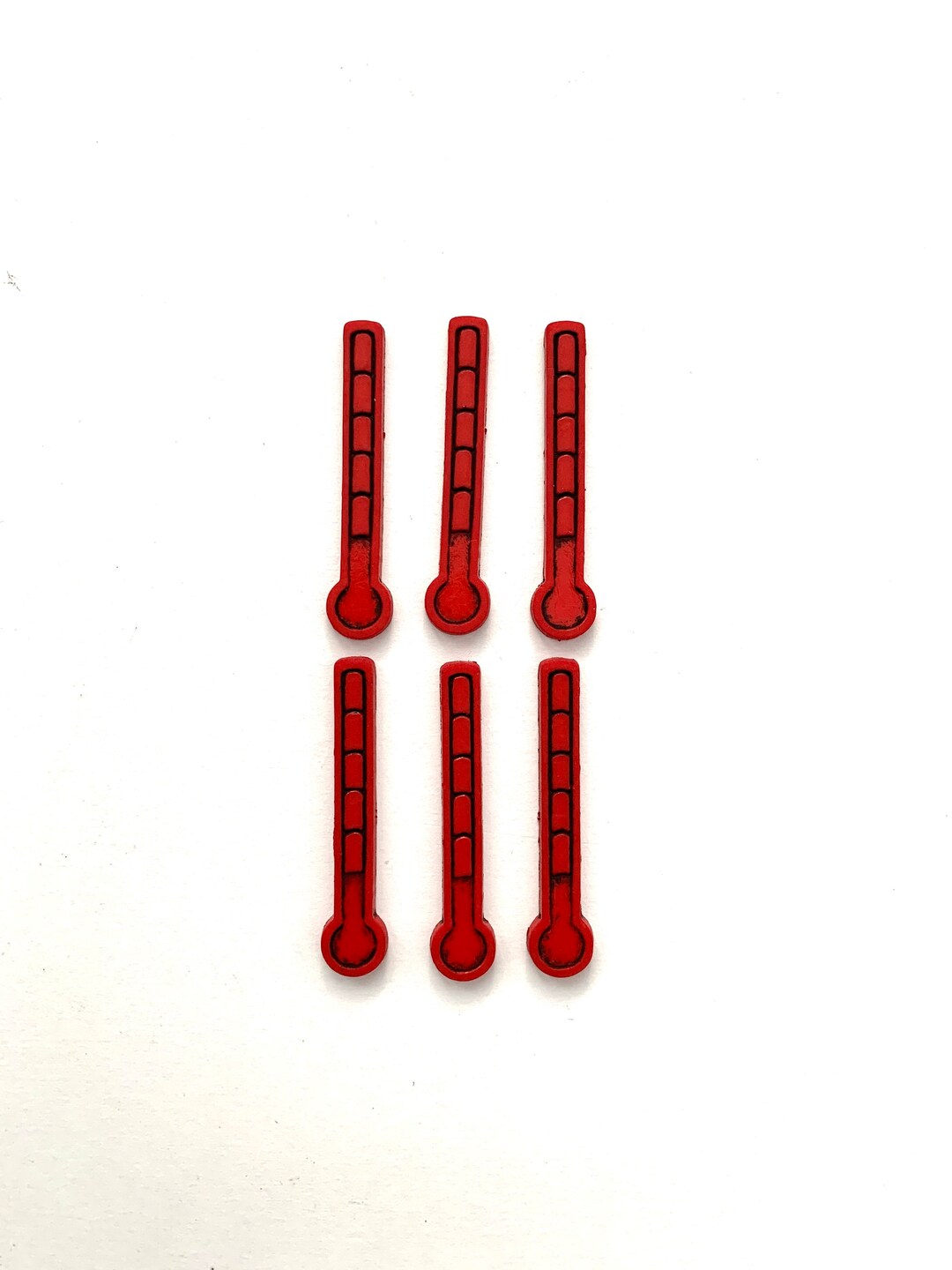 Thermometers From the Say Ahhh Buttons Novelty Collection, Dress It up Buttons, Medical Button