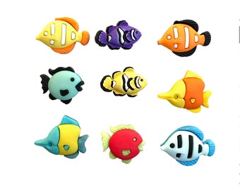 New 50pc European Style Fish Wood Buttons 25*13mm Sewing Mix Lots WB225 New 50pc European Style Fish Wood Buttons 25*13mm Sewing Mix Lots WB225