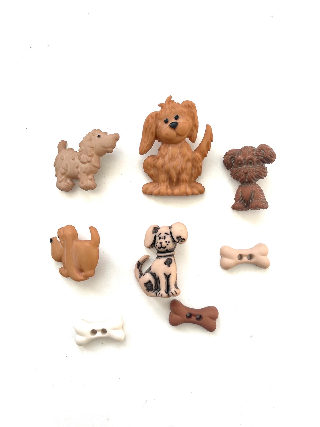 Dog Days Novelty Button Collection, Dress It up Buttons, Cabochons