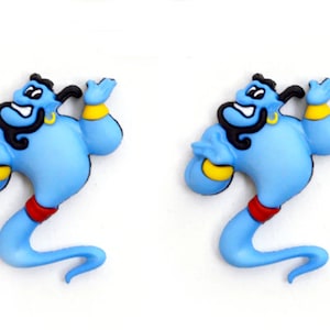 Disney Aladdin&#39;s Genie Novelty Button Collection, Disney Buttons, Dress It Up Buttons, Jesse James  Buttons, Sewing Buttons